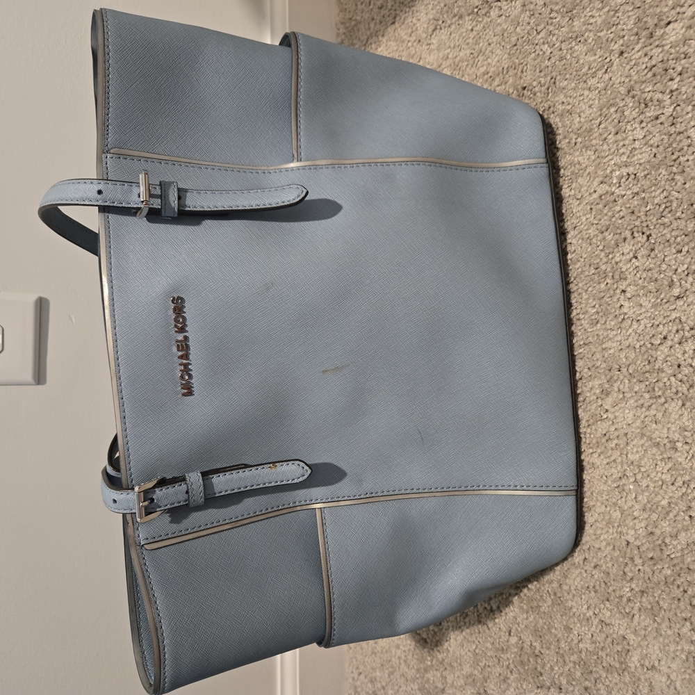 MICHAEL Michael Kors Light Blue Tote Bag